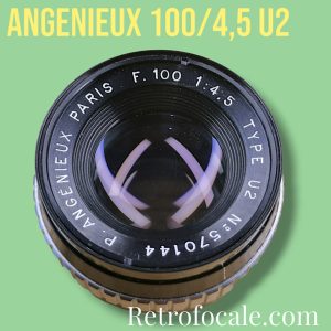 Angénieux Type U2  100mm F/4.5