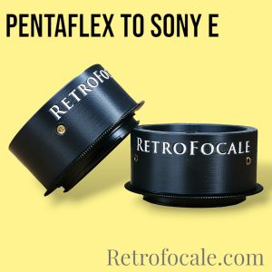 Adaptateur Pentaflex - Sony E pour Biotar 50mm F/1.4