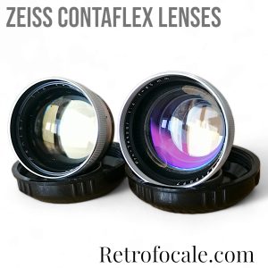 Zeiss Contaflex Pro tessar 85mm et 70mm F/4