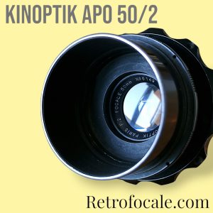 Kinoptik Apochromat 50mm F/2 Cameflex