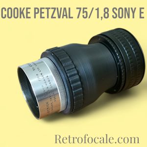 Cooke Ciné Petzval 75mm F/1.8 Sony E