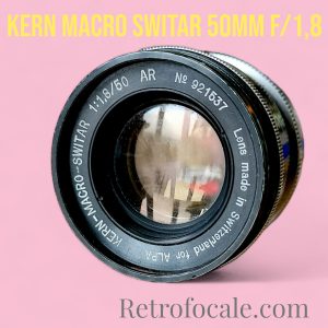 Kern Macro Switar 50mm F/1.8 Alpa