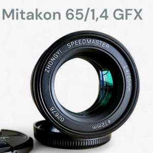 Mitakon 65mm F1.4 Fuji GFX  -  1 jour de location