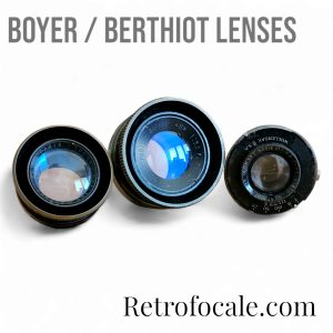 Boyer / Berthiot lenses for parts