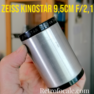 Zeiss kinostar 9.5cm F/2.1