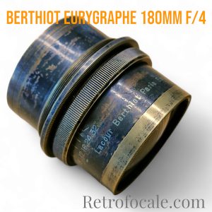 Berthiot Lacourt Eurygraphe 180mm F/4