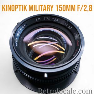 Kinoptik Type 202 A  150mm F/2,8