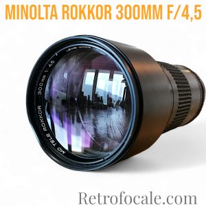 Minolta Rokkor MD 300mm F/4.5