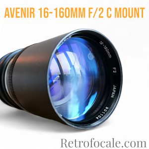 Avenir 16-160mm F/2 C mount